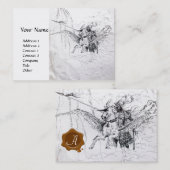 KNIGHT RIGHT OP PEGASUS VISITEKAARTJE (Voorkant / Achterkant)