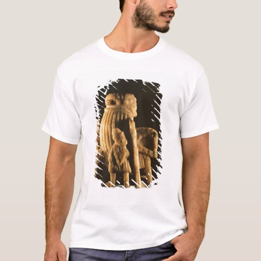 Knight-schaakstuk T-shirt (Voorkant)