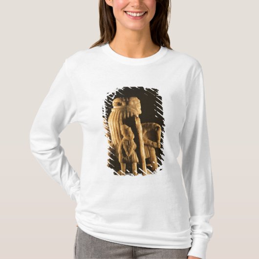 Knight-schaakstuk T-shirt (Voorkant)