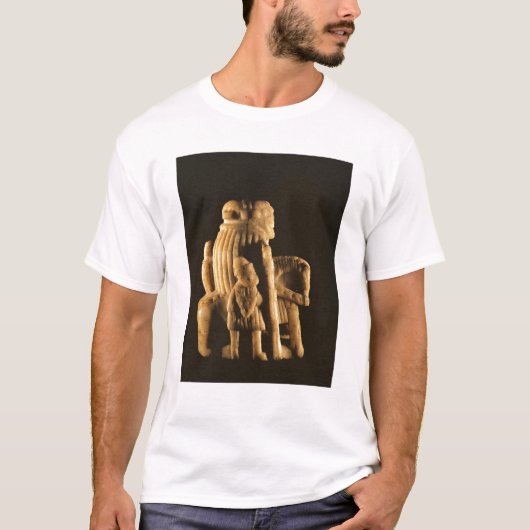 Knight-schaakstuk T-shirt (Voorkant)