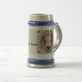 Knight Schild Achternaam Bierpul (Voorkant rechts)