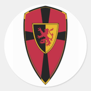 Knight Shield Sticker