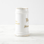 Knight Shining Armor Gold Kijk Tekst Bierpul (Center)