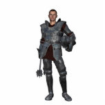 Knight Staand Fotobeeldje<br><div class="desc">2x3 duizend voor beeldscherm of games. Gewapend met mace en wachtend op de strijd!</div>