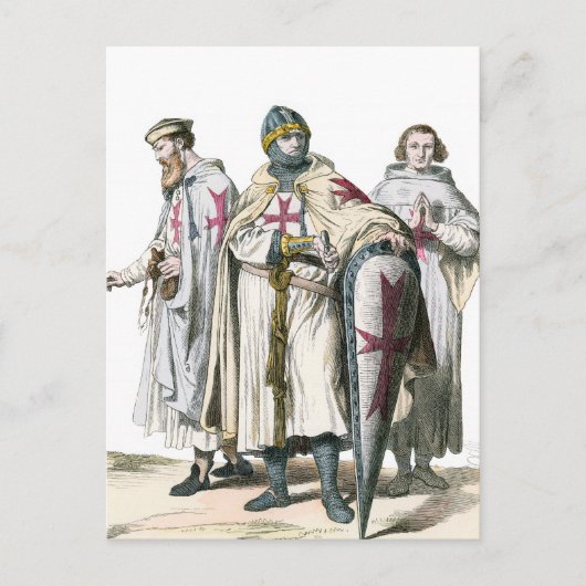 Knight Templar Briefkaart (Voorkant)