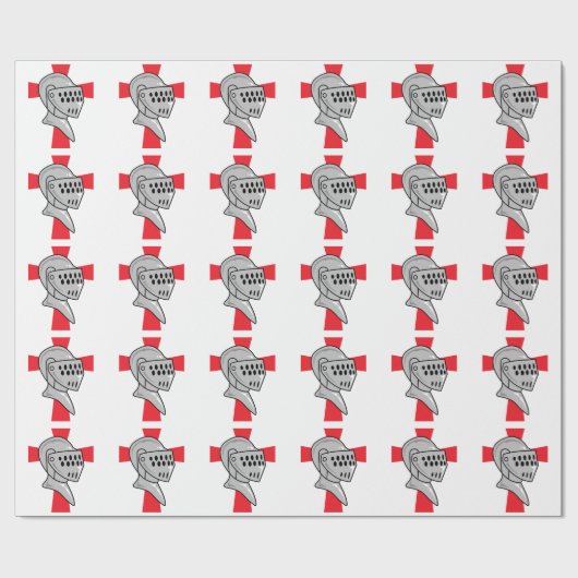 Knight Templar Cadeaupapier (Vlak)