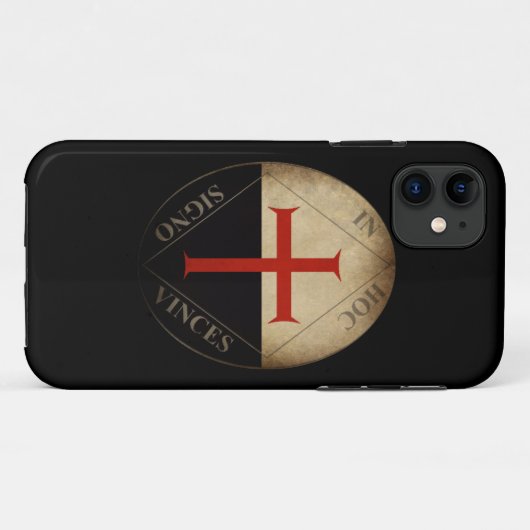 Knight Templar Case-Mate iPhone Case (Achterkant (horizontaal))