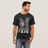 Knight Templar Christelijke aanvoerder van God lee T-shirt (Voorkant volledig)