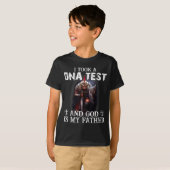 Knight Templar Christian Warrior Dna God Is My Fat T-shirt (Voorkant volledig)