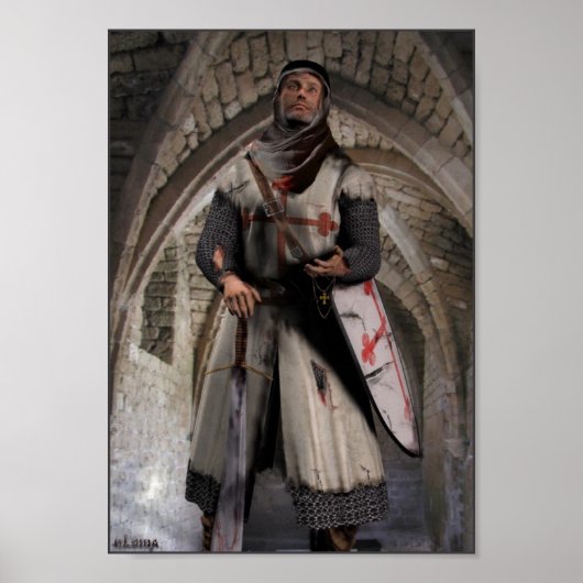 Knight Templar - De laatste stand Poster (Voorkant)