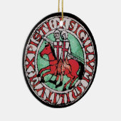 Knight Templar Emblem Ornament (Rechts)