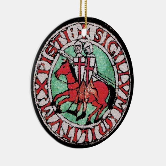 Knight Templar Emblem Ornament (Rechts)