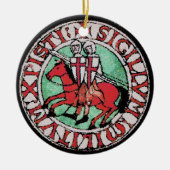 Knight Templar Emblem Ornament (Voorkant)