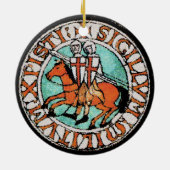 Knight Templar Emblem Ornament (Achterkant)