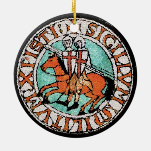 Knight Templar Emblem Ornament (Achterkant)