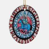 Knight Templar Emblem Ornament dual (Rechts)