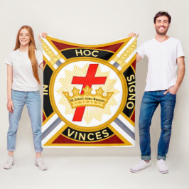 Knight Templar Fleece Deken