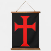 Knight Templar Hangend Wandkleed (Voorkant)
