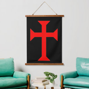 Knight Templar Hangend Wandkleed