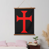 Knight Templar Hangend Wandkleed (Slaapkamer)