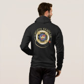 Knight Templar Hoodie (Achterkant volledig)