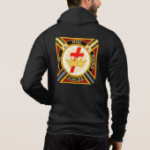 Knight Templar Hoodie (Achterkant)