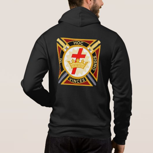 Knight Templar Hoodie (Achterkant)