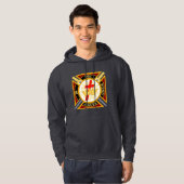 Knight Templar Hoodie (Voorkant volledig)