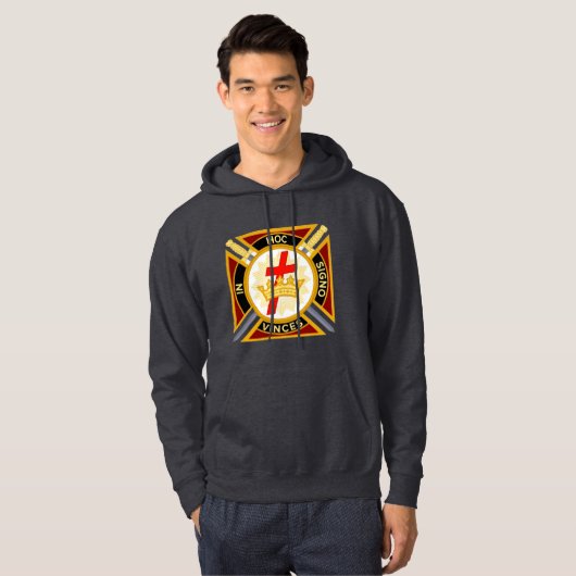 Knight Templar Hoodie (Voorkant volledig)