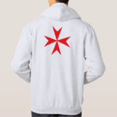 Knight Templar Hoodie (Achterkant)