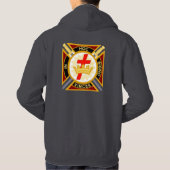 Knight Templar Hoodie (Achterkant)