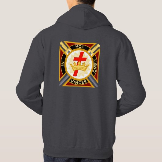 Knight Templar Hoodie (Achterkant)
