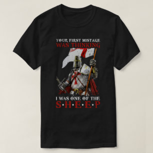 Knight Templar, je eerste fout was dat ik dacht da T-shirt
