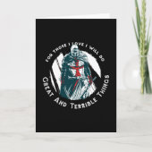 Knight templar kaart (Voorkant)