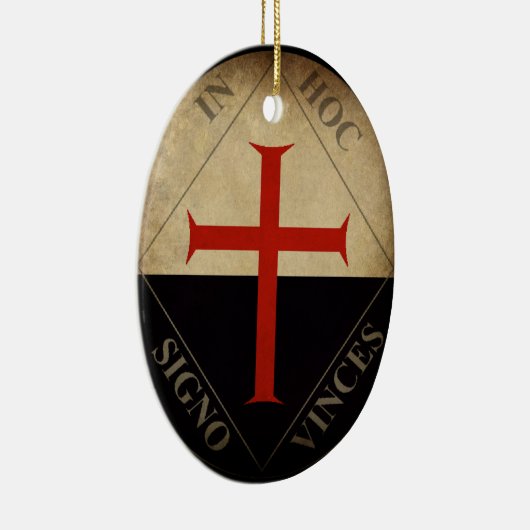 Knight Templar Keramisch Ornament (Rechts)