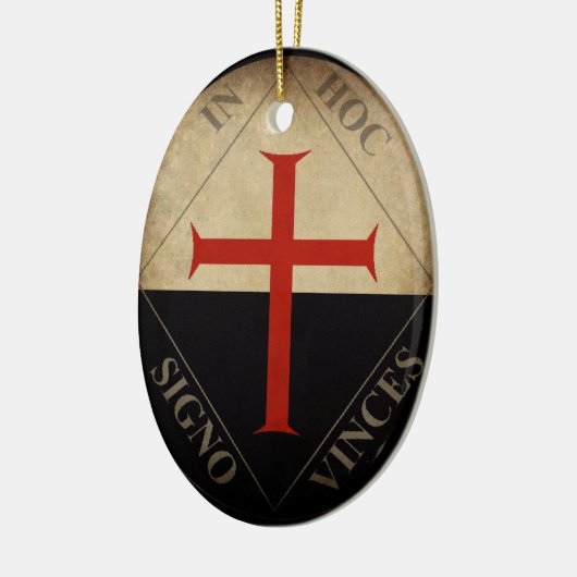 Knight Templar Keramisch Ornament (Links)