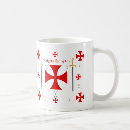 Knight Templar Koffiemok (Rechts)