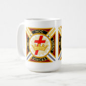 Knight Templar Koffiemok (Voorkant links)