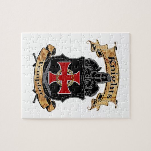 Knight Templar Legpuzzel (Horizontaal)