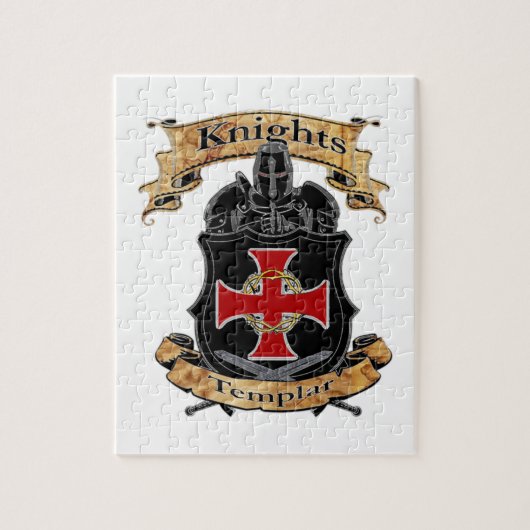 Knight Templar Legpuzzel (Verticaal)
