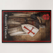 Knight Templar Legpuzzel (Horizontaal)