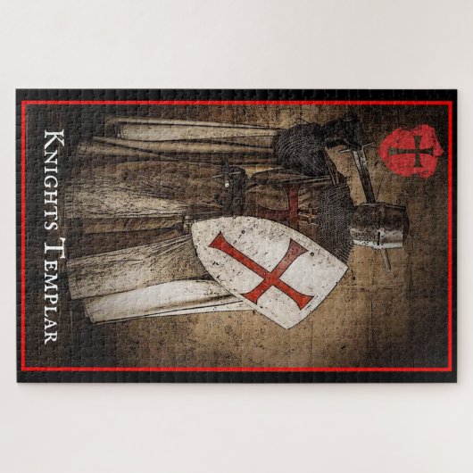 Knight Templar Legpuzzel (Horizontaal)
