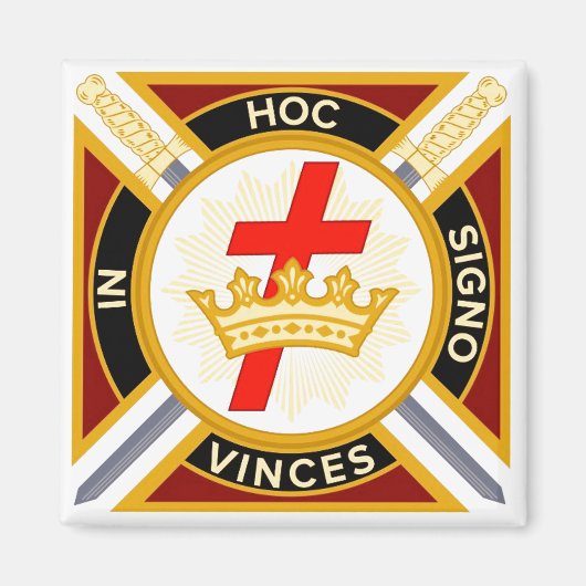 Knight Templar Magneet (Voorkant)