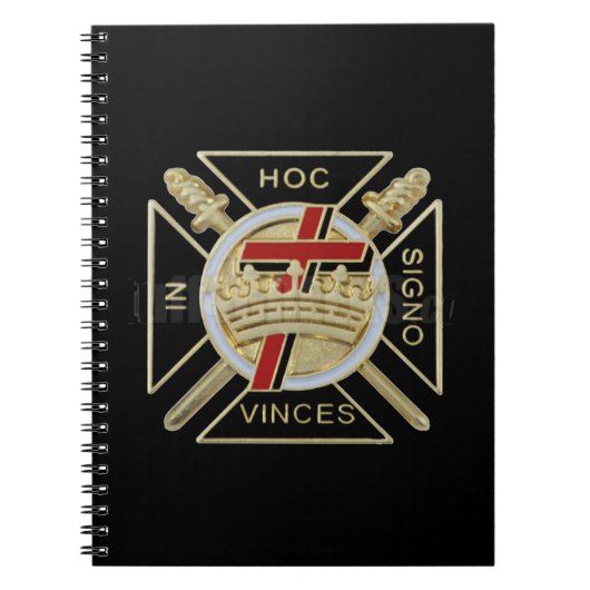 Knight Templar Notitieboek (Voorkant)