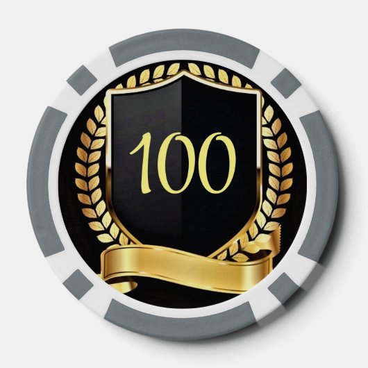 Knight Templar Poker Chips (Achterkant)