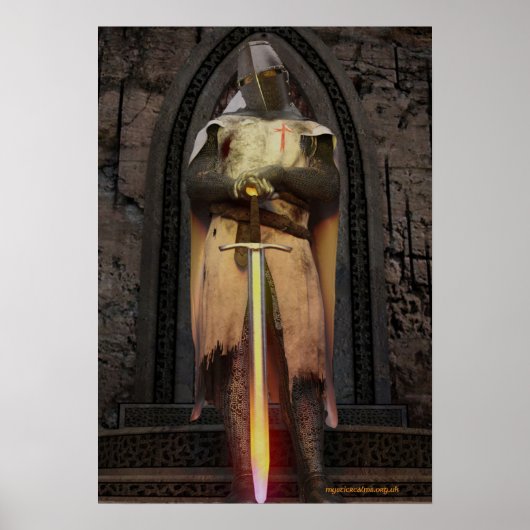 Knight Templar Poster (Voorkant)
