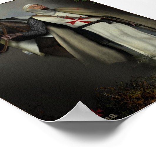 Knight Templar Poster (Hoek)