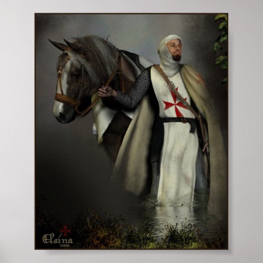 Knight Templar Poster (Voorkant)