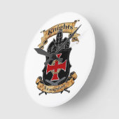 Knight Templar Ronde Klok (Hoek)