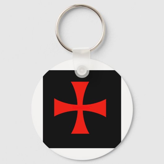 Knight Templar Sleutelhanger (Voorkant)